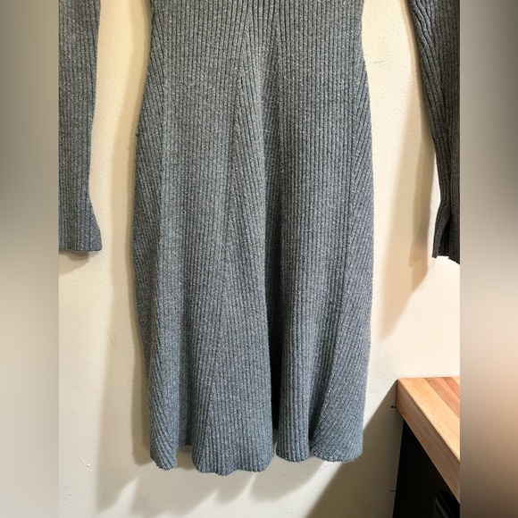 Nine West Charcoal Long Sleeve Dress - Picture 5 of 6